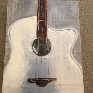Guitar wall art